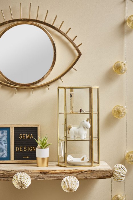 Une mini vitrine pour un effet maxi Une mini vitrine pour un effet maxi