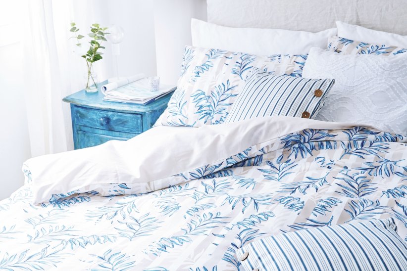 Des nuances de bleu dans la chambre Des nuances de bleu dans la chambre