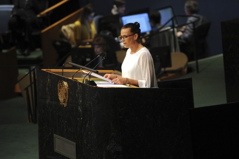 Stéphanie de Monaco à l'ONU Stéphanie de Monaco à l'ONU
