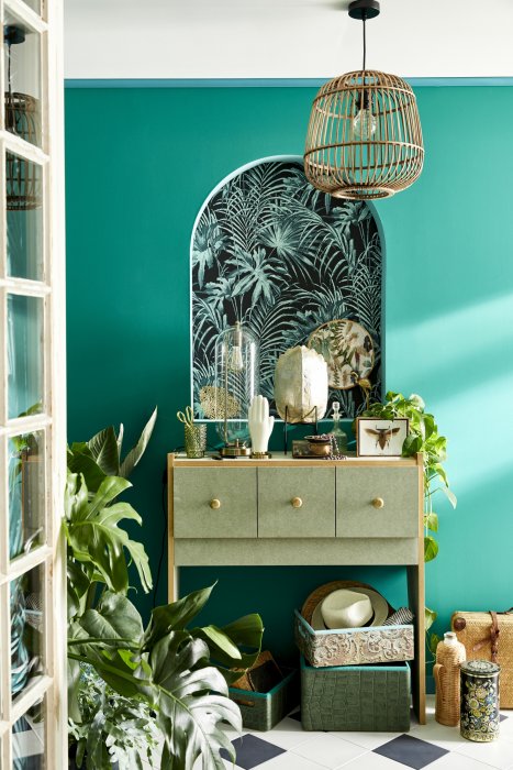 Du turquoise pour une ambiance exotique Du turquoise pour une ambiance exotique