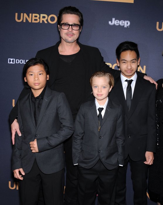 Brad Pitt, beaucoup d'enfants adoptés Brad Pitt, beaucoup d'enfants adoptés