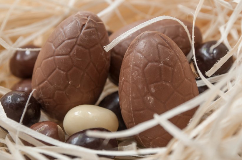 Les œufs en chocolat Les œufs en chocolat