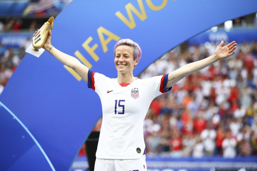 Megan Rapinoe rafle le Mondial et le Ballon d'Or Megan Rapinoe rafle le Mondial et le Ballon d'Or