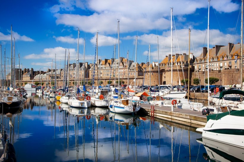 Saint-Malo en France Saint-Malo en France