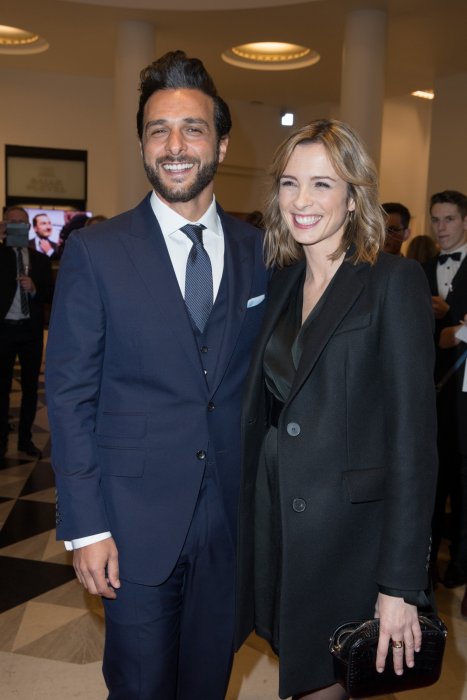 Isabelle Ithurburu et Maxim Nucci, jeunes parents Isabelle Ithurburu et Maxim Nucci, jeunes parents