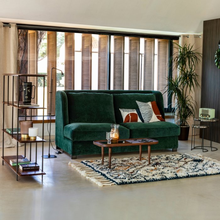 Un tapis molletonné Un tapis molletonné