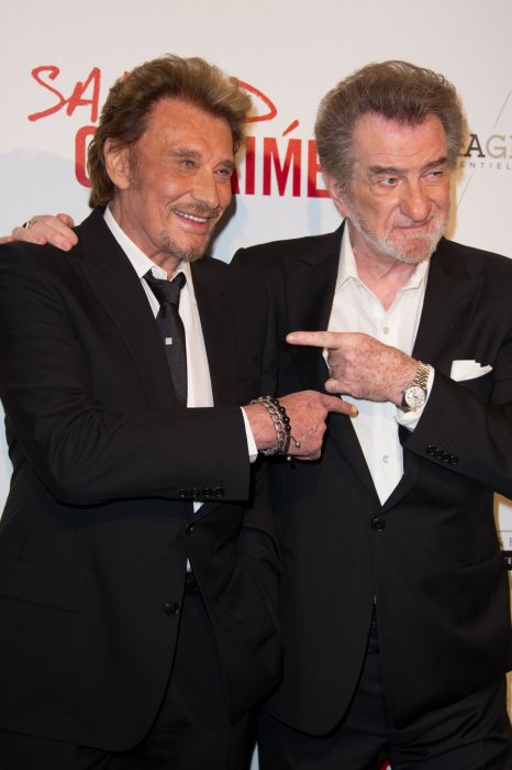 Entre Johnny et Eddy, un seul regard suffit ! Entre Johnny et Eddy, un seul regard suffit !