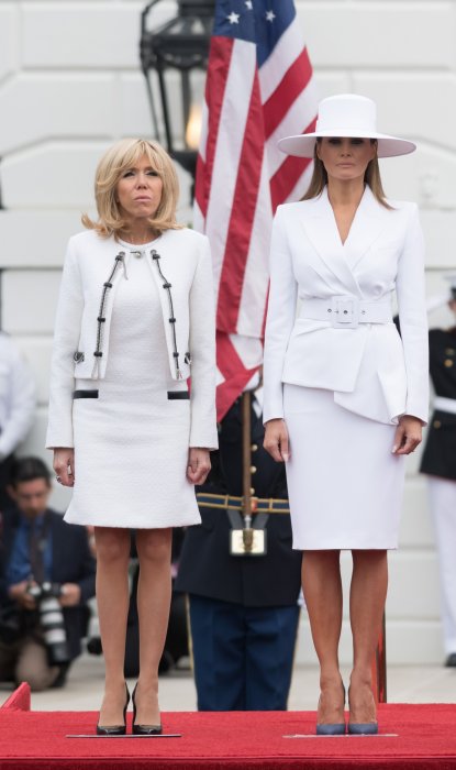 Brigitte Macron en voyage aux États-Unis Brigitte Macron en voyage aux États-Unis