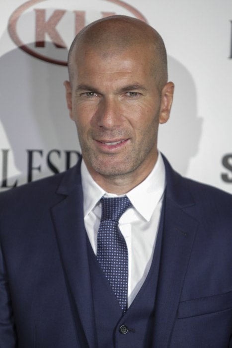 Zinédine Zidane, jamais sans sa Volvic Zinédine Zidane, jamais sans sa Volvic