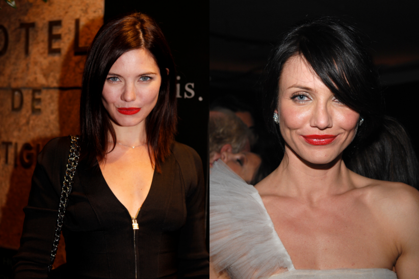 Delphine Chanéac et Cameron Diaz Delphine Chanéac et Cameron Diaz