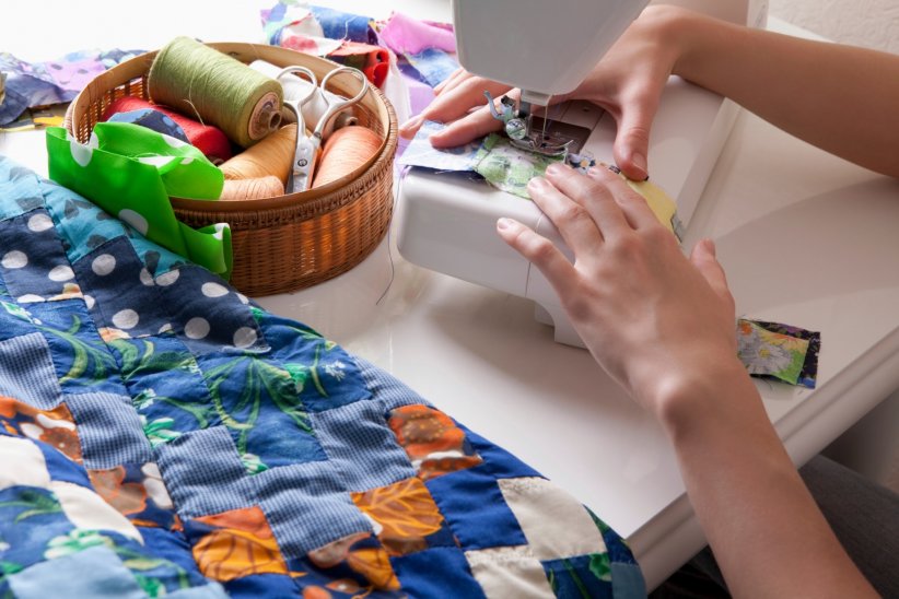Faire d'une robe une couverture en patchwork Faire d'une robe une couverture en patchwork