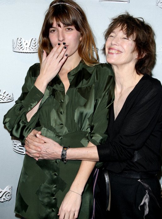 Jane Birkin et sa fille Lou Doillon Jane Birkin et sa fille Lou Doillon