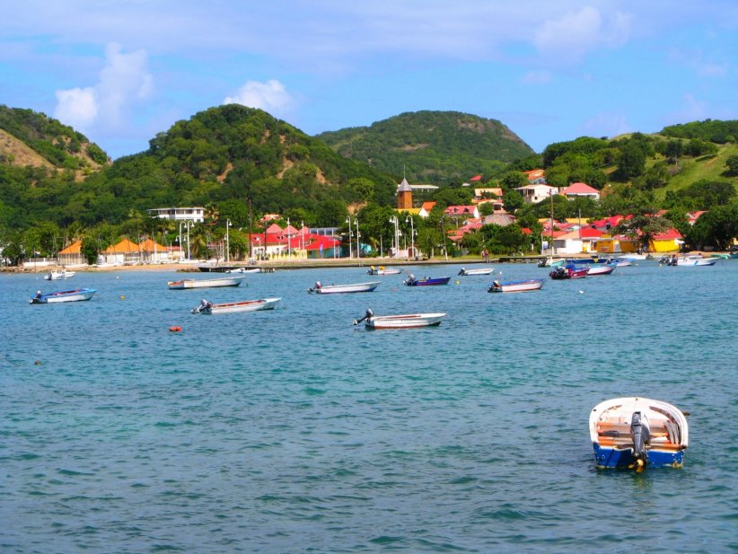 Le port des Saintes en Guadeloupe Le port des Saintes en Guadeloupe