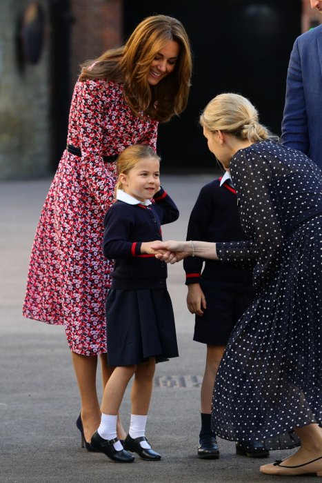 La princesse Charlotte fait sa première rentrée La princesse Charlotte fait sa première rentrée