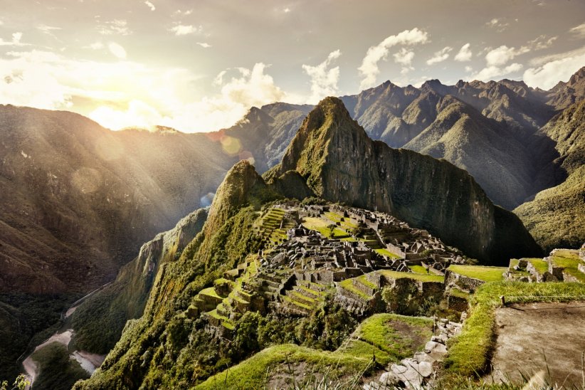 Le Machu Picchu en 1911 Le Machu Picchu en 1911