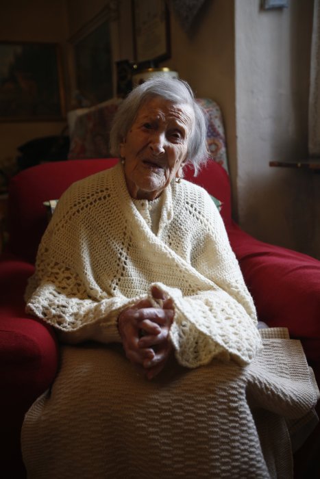 Emma Morano, doyenne de l'humanité, fête ses 117 ans Emma Morano, doyenne de l'humanité, fête ses 117 ans