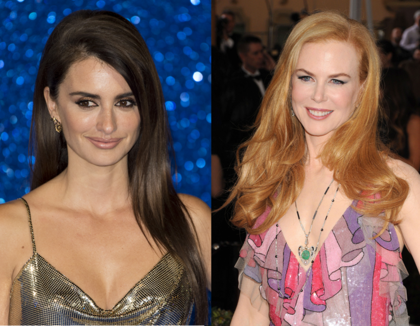 Penélope Cruz et Nicole Kidman : deux actrices pour le même homme Penélope Cruz et Nicole Kidman : deux actrices pour le même homme
