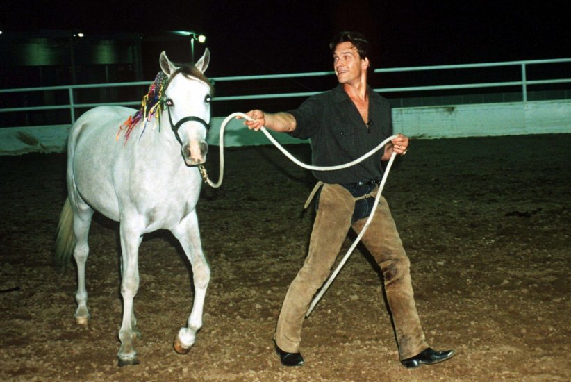 Patrick Swayze : propriétaire de plusieurs purs sang Patrick Swayze : propriétaire de plusieurs purs sang