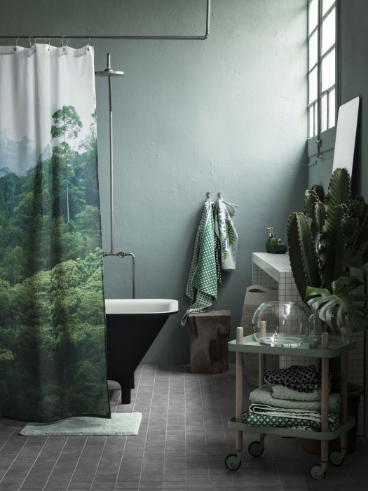La salle de bain devient verte La salle de bain devient verte