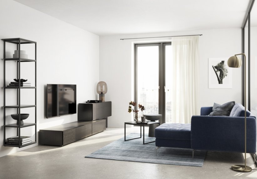 Un home cinema minimaliste chic Un home cinema minimaliste chic