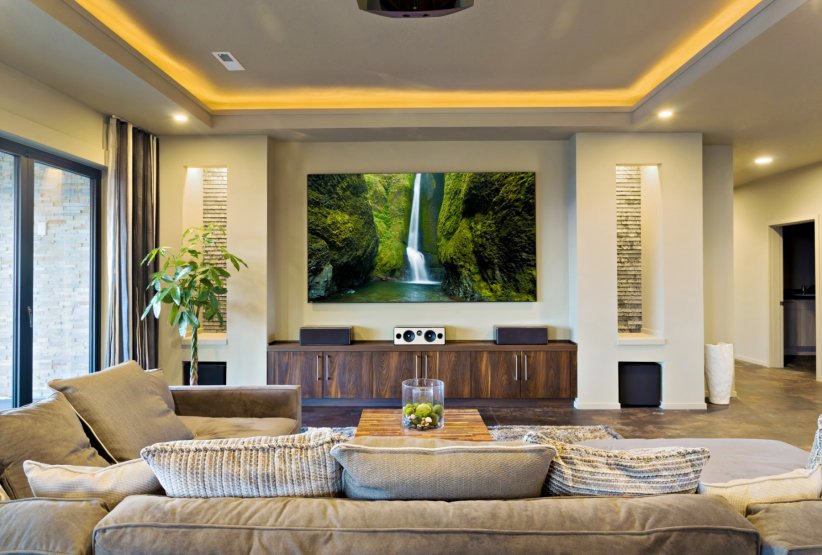 Un home cinema ambiance nature Un home cinema ambiance nature