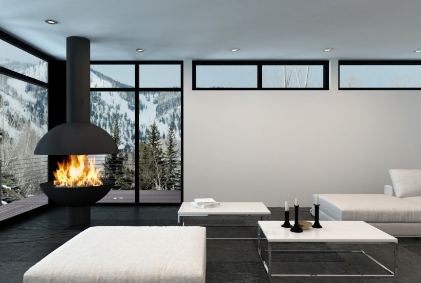Une cheminée pour une touche design Une cheminée pour une touche design