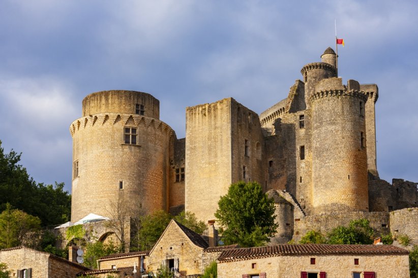 Le château de Bonaguil Le château de Bonaguil