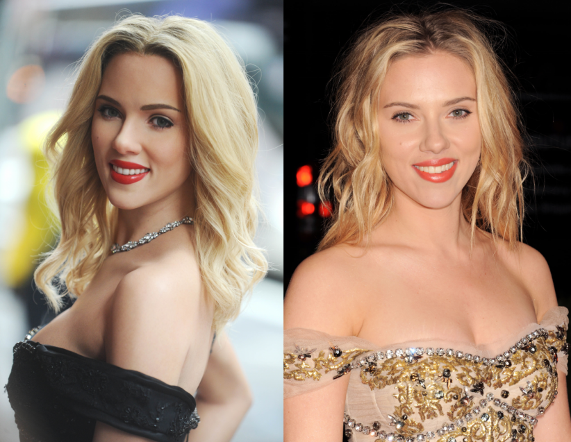 Scarlett Johansson : sa statue de cire ne laisse pas de marbre Scarlett Johansson : sa statue de cire ne laisse pas de marbre