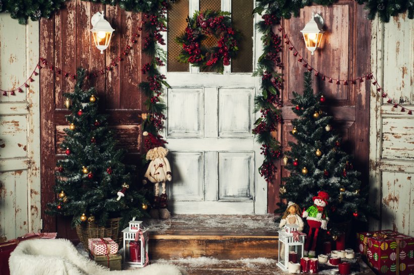 La porte d'entrée s'empare de la magie de Noël La porte d'entrée s'empare de la magie de Noël