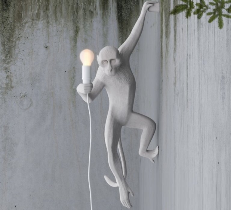 Une applique singe Une applique singe