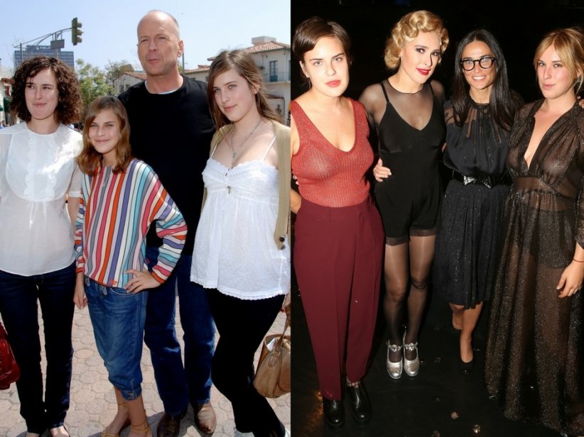 Les filles de Bruce Willis et Demi Moore Les filles de Bruce Willis et Demi Moore