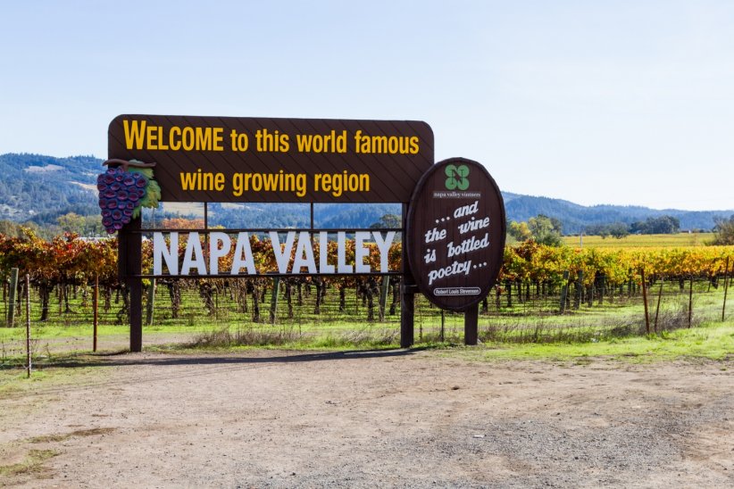 La Napa Valley, en Californie La Napa Valley, en Californie