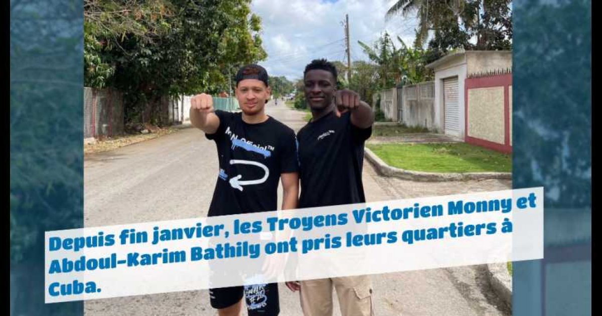 Les Troyens Victorien Monny et Abdoul-Karim Bathily boxent &agrave; Cuba - Orange