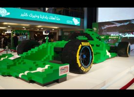 Record : une F1 constituée de 500 000 briques Lego