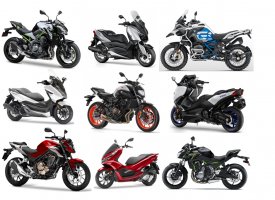 Top 50 des meilleures ventes moto et scooters en 2019
