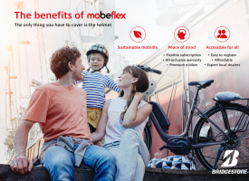 Bridgestone lance Mobeflex, un service de vélos électriques en location