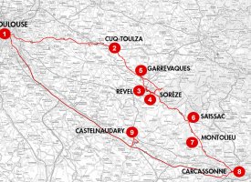 Deux jours sur les routes du Lauragais