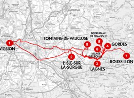Deux jours sur les routes du Vaucluse
