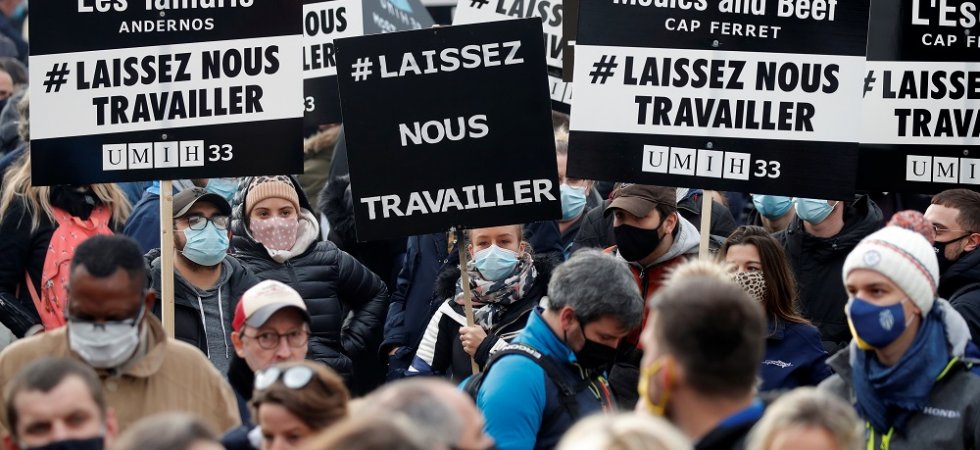 Coronavirus : restaurateurs, hôteliers et gérants de discothèques manifestent ce lundi