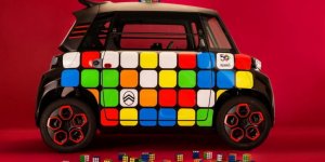 La Citroën Ami rend hommage au Rubik's Cube pour célébrer ses 50 ans 