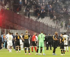 Les incidents d'OM-Galatasaray en images