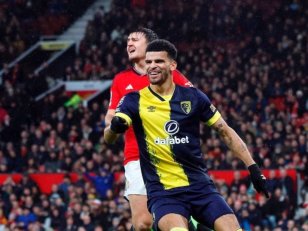 Premier League (J16) : Bournemouth s'offre Manchester United à Old Trafford 