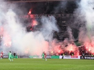 Saint-Etienne : Huis clos pour les Verts après les incidents contre Monaco