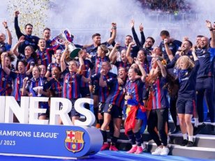 Ligue des Champions (F) : Barcelone remporte sa deuxième C1 face à Wolfsbourg