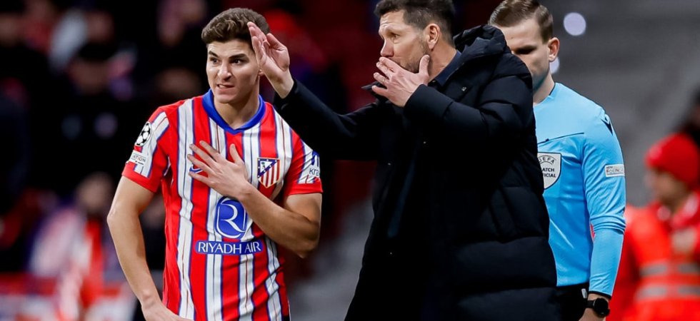 Atlético Madrid - Simeone : « Construire une équipe autour d'Alvarez »
