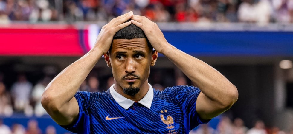 Bleus : Saliba n'a quasiment pas bougé pendant deux semaines