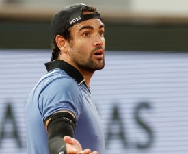 Roland-Garros (H) : Berrettini donne des nouvelles rassurantes