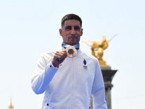 Léo Bergère : médaille de bronze en triathlon Léo Bergère : médaille de bronze en triathlon