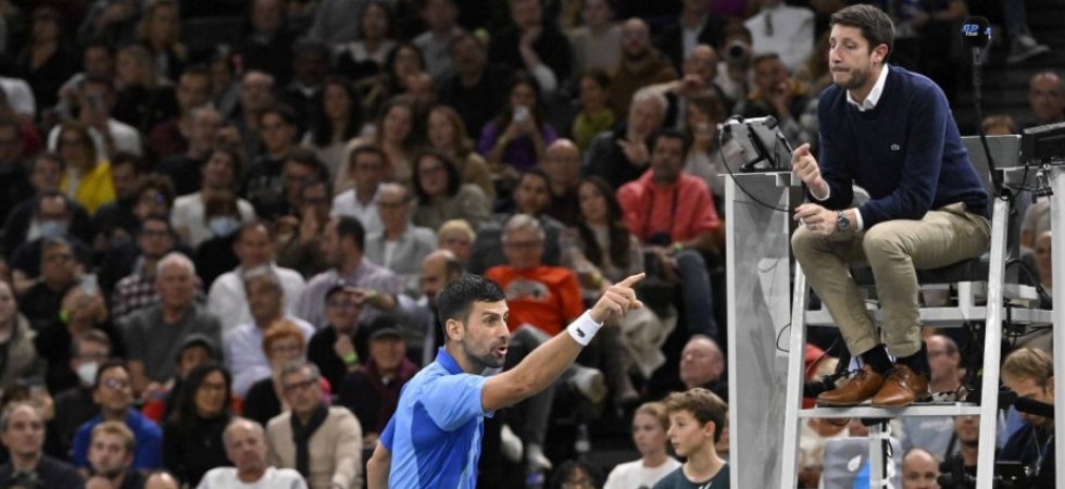Rolex Paris Masters : Djokovic a piqué une grosse colère lors de son quart de finale