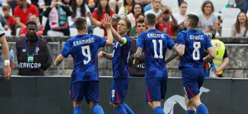 Amical : Le Portugal dominé par la Croatie